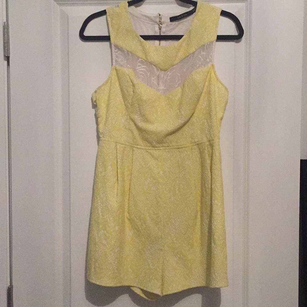 Yellow romper